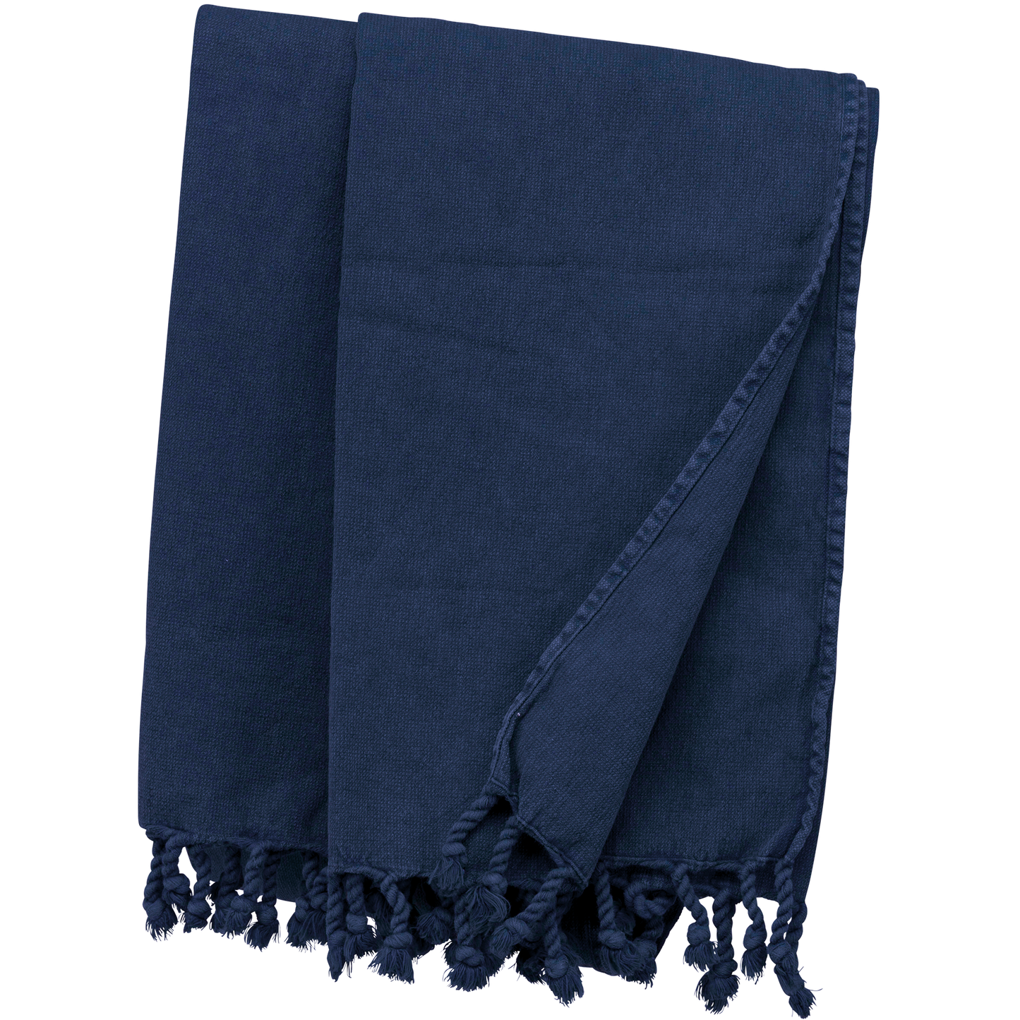 Vintage medvilninis Fouta rankšluostis su mazgais papuoštomis pakraštėmis — naturalusdrabuziai.lt