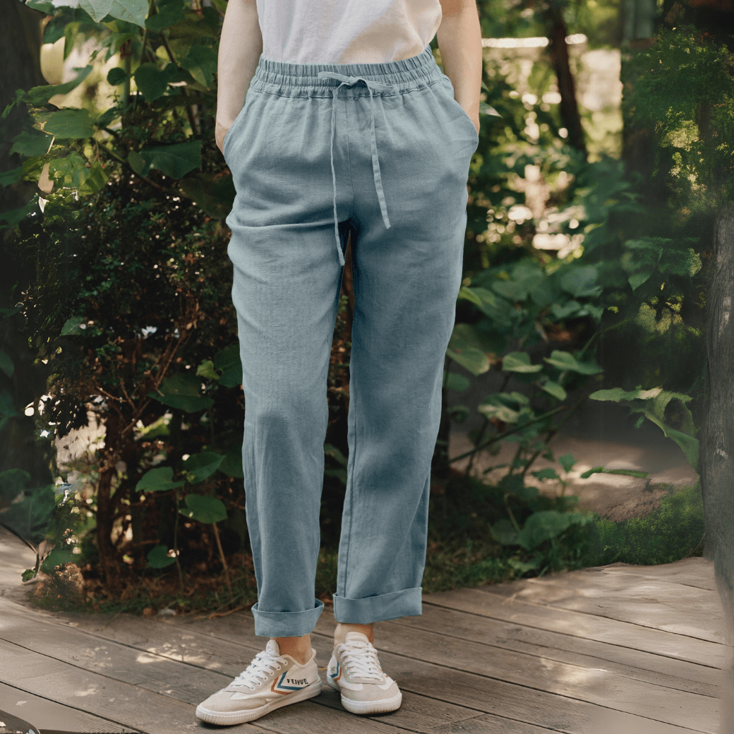 Allure lino Octave kelnės — naturalusdrabuziai.lt