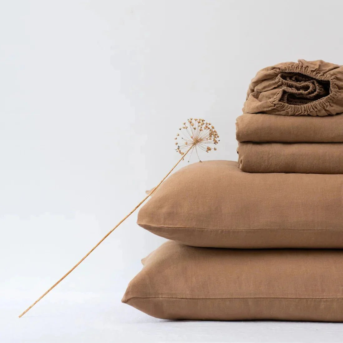 Camel lino paklodė rinkinys — naturalusdrabuziai.lt