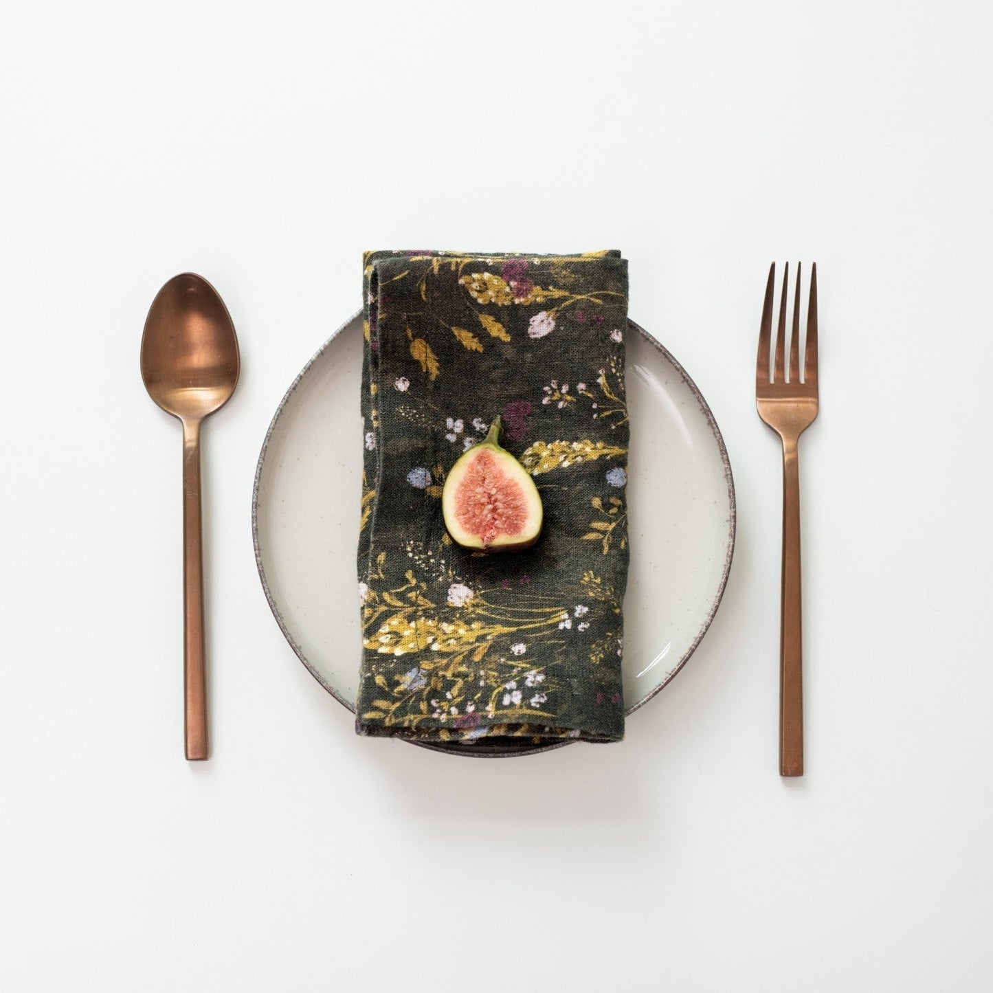 LIMITED EDITION Woodland lino servetėlių rinkinys 2 vnt. — naturalusdrabuziai.lt
