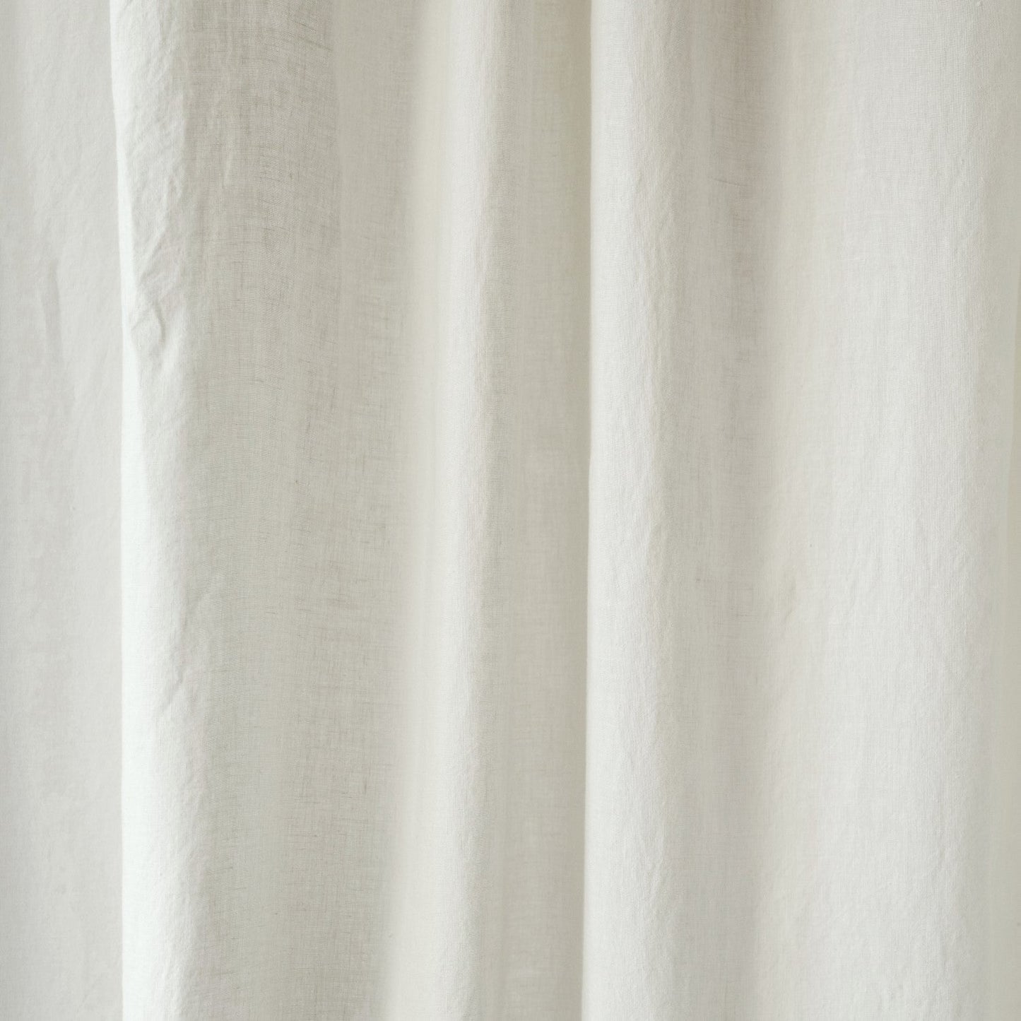 Off-White lino Night Time Tie viršus Curtain rinkinys 2 vnt. — naturalusdrabuziai.lt