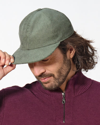 Kepurė iš kanapių ir ekologiškos medvilnės (BJ425) – Čiobrelių