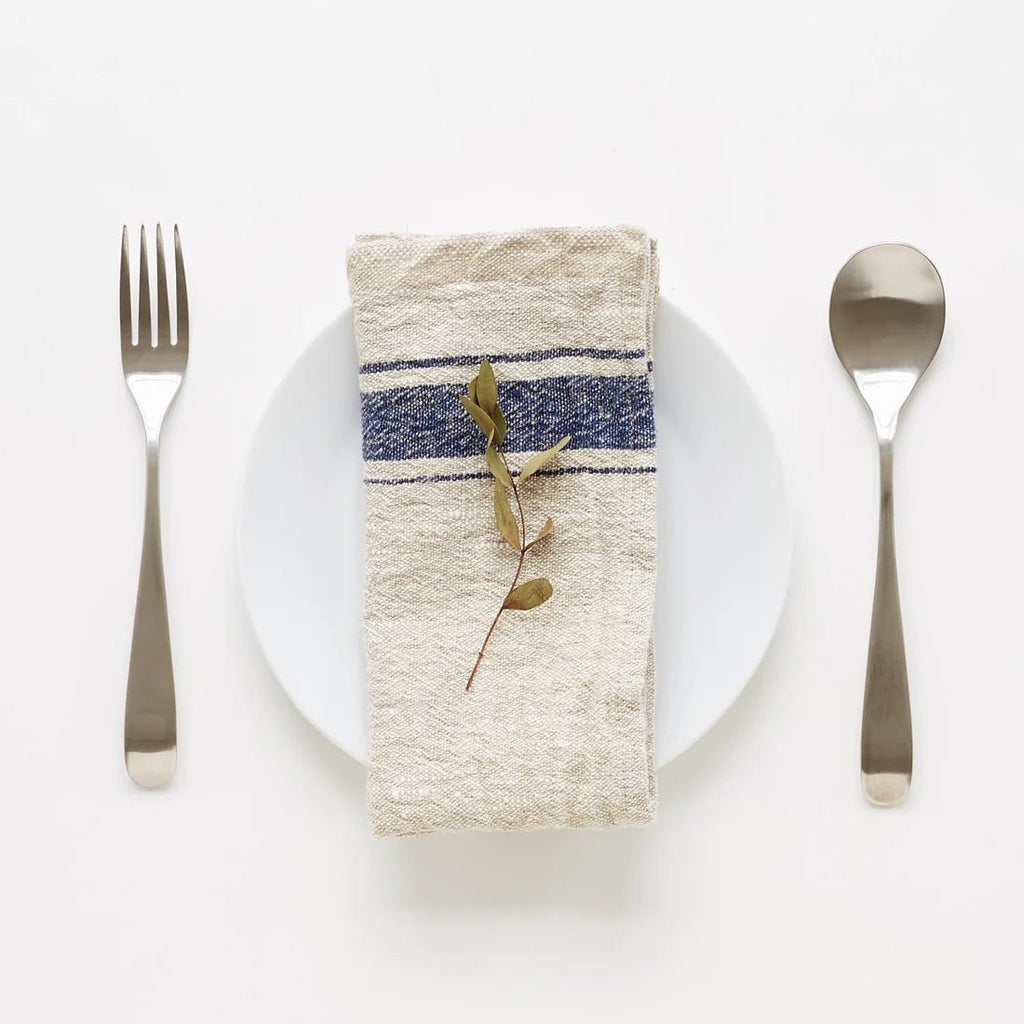 Linen Tales vintažinių servetėlių rinkinys — naturalusdrabuziai.lt