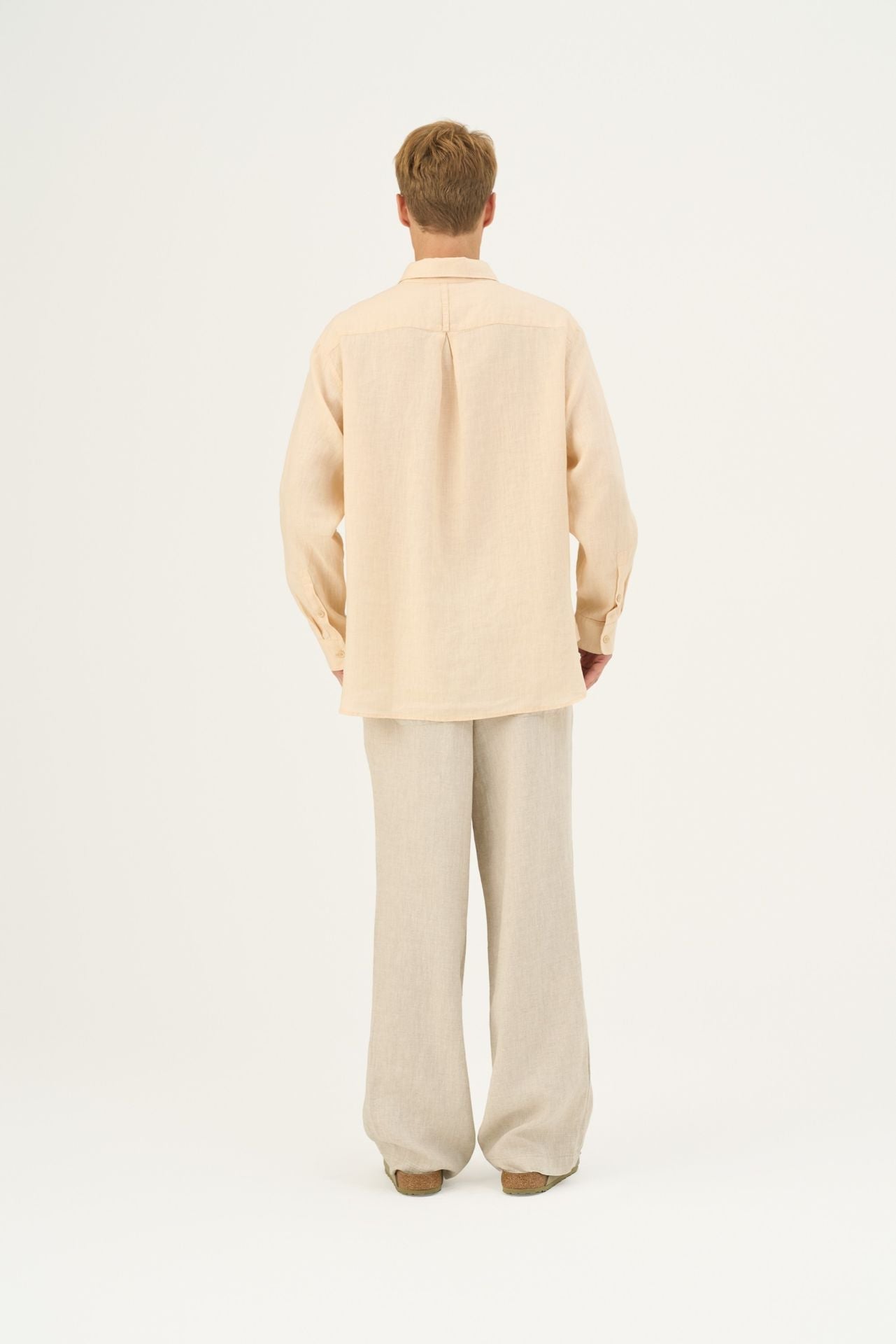 Brazilian Sand lino Larch marškiniai — naturalusdrabuziai.lt