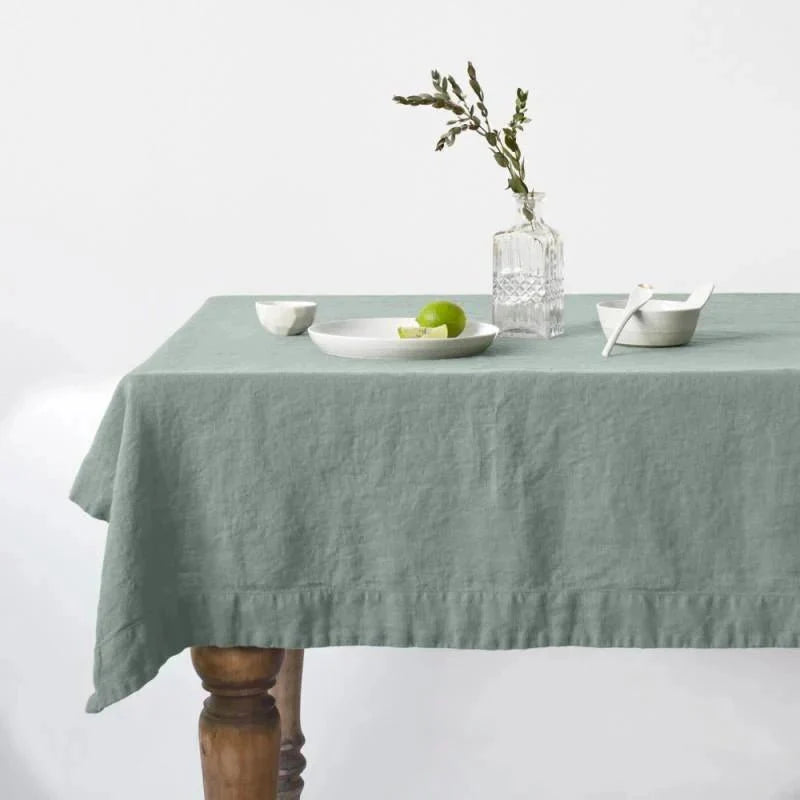 Green Milieu lino staltiesė — naturalusdrabuziai.lt