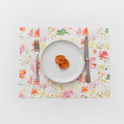 LIMITED EDITION Wildflower Flow lino staltiesėlė — naturalusdrabuziai.lt