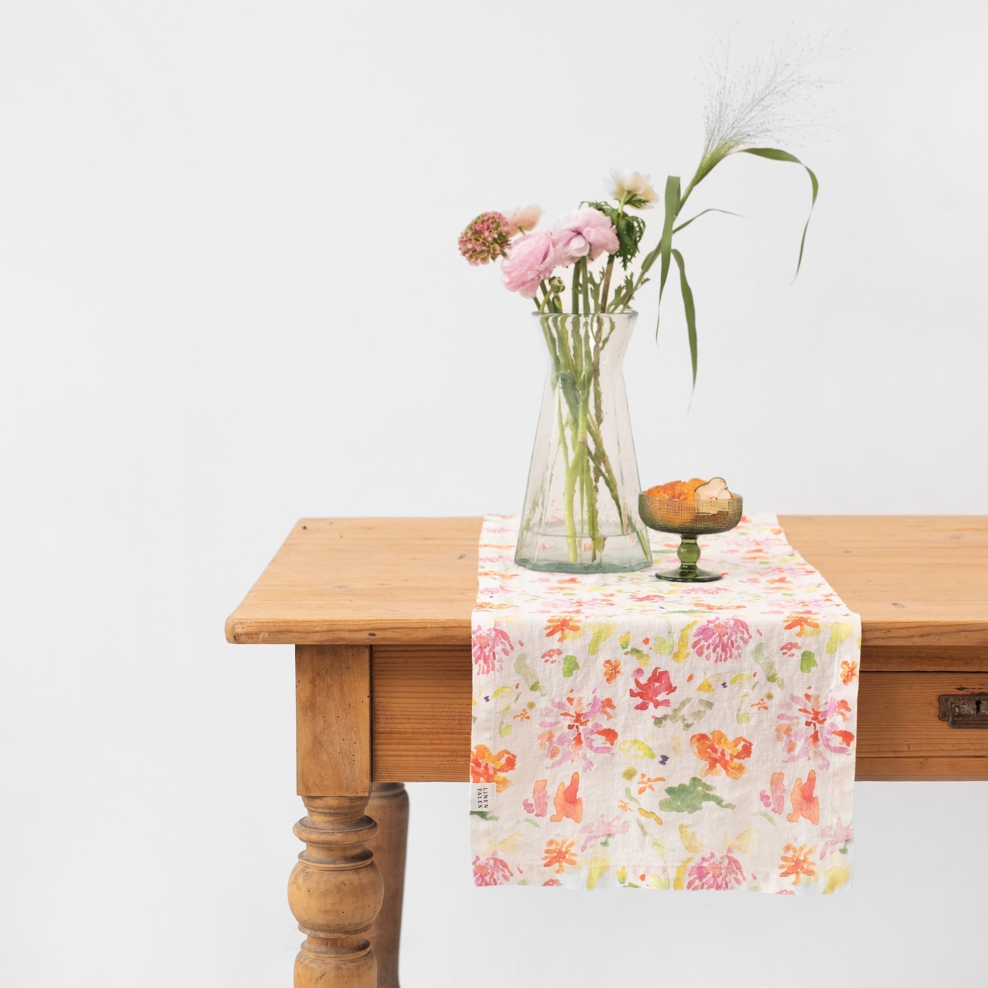 LIMITED EDITION Wildflower Flow lino stalo takelis — naturalusdrabuziai.lt