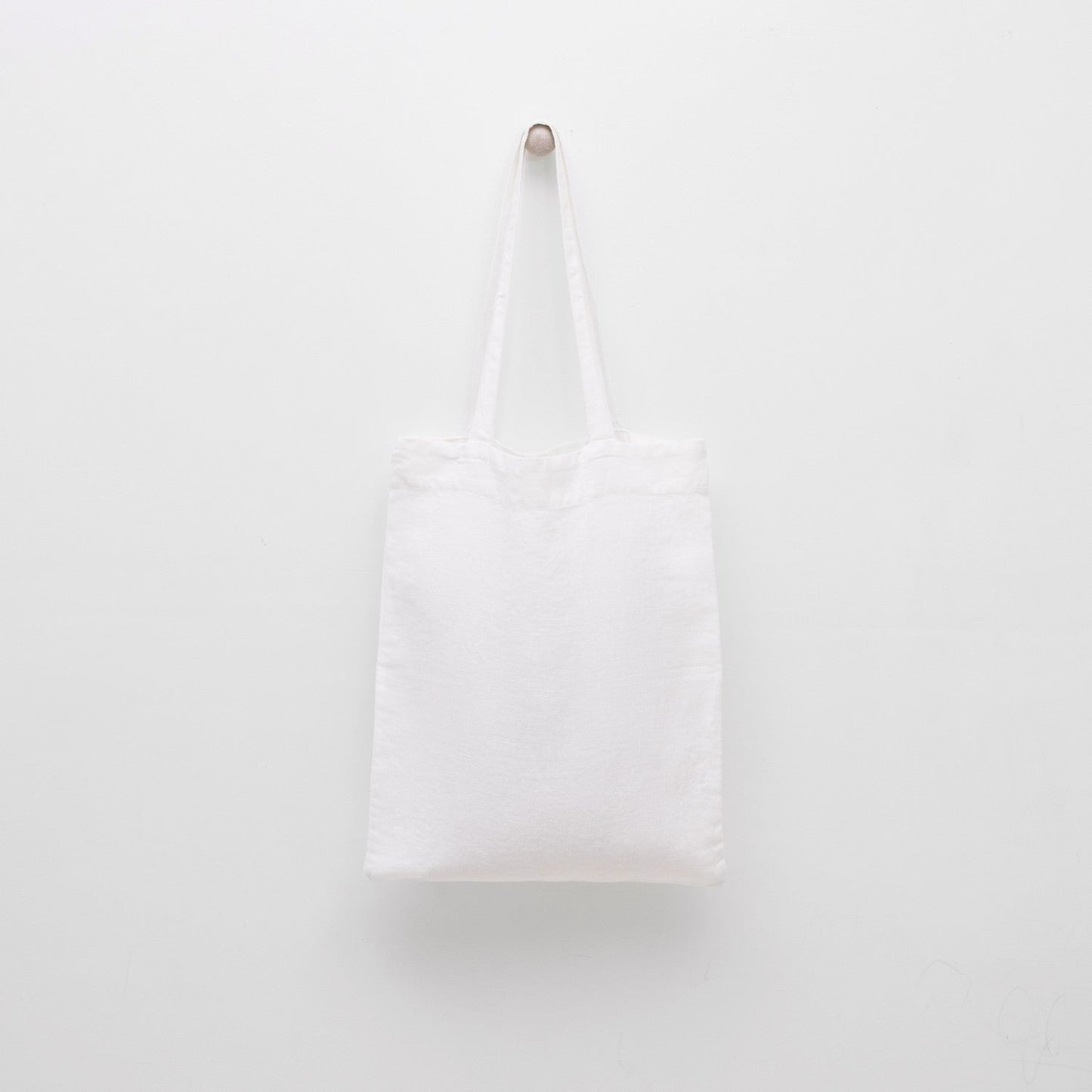 lino Tales Off-White lino pirkinių krepšys — naturalusdrabuziai.lt