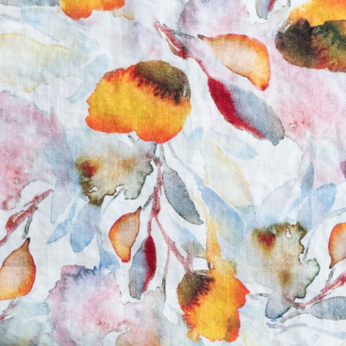 lino Tales Orange Flow lino Garcon prijuostė — naturalusdrabuziai.lt