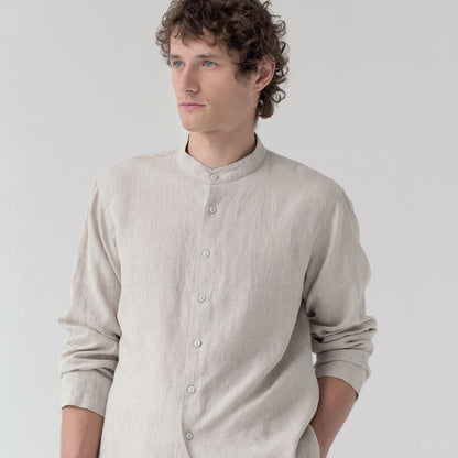 Melange lino Currant Loungewear rinkinys — naturalusdrabuziai.lt