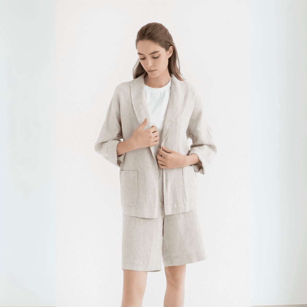 Melange Linen Sonata Jacket