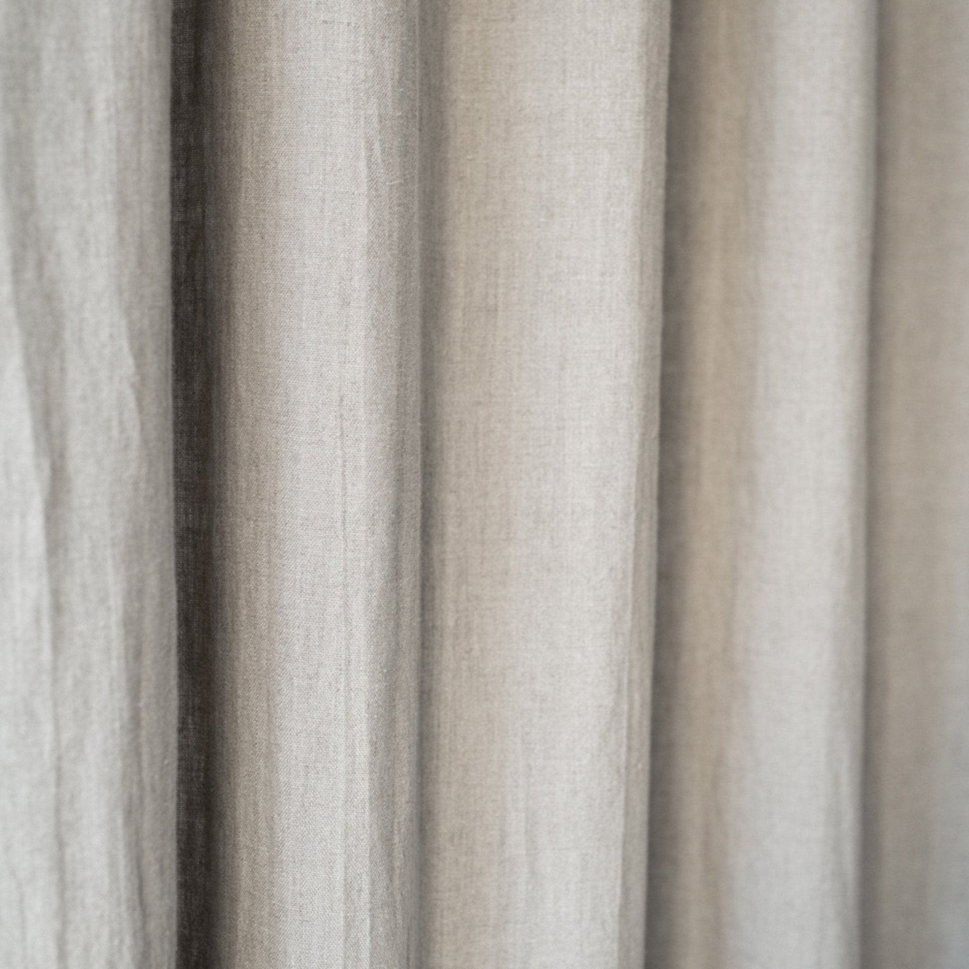 Natural lino Night Time Rod Pocket Curtain rinkinys 2 vnt. — naturalusdrabuziai.lt