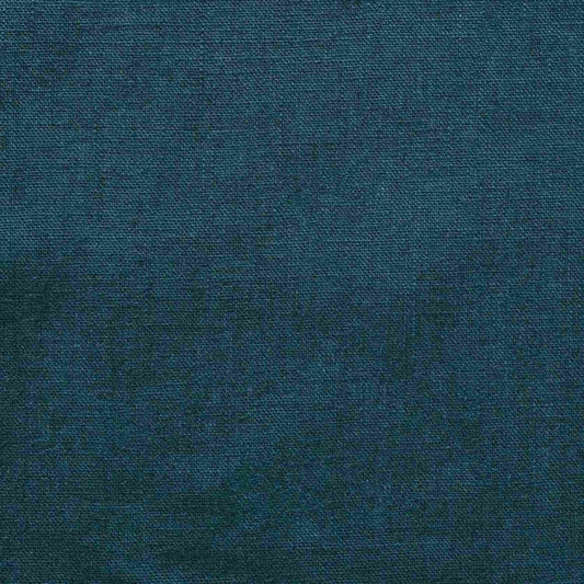 Unwashed Deep Water lino Fabric 215 g/sq.m — naturalusdrabuziai.lt